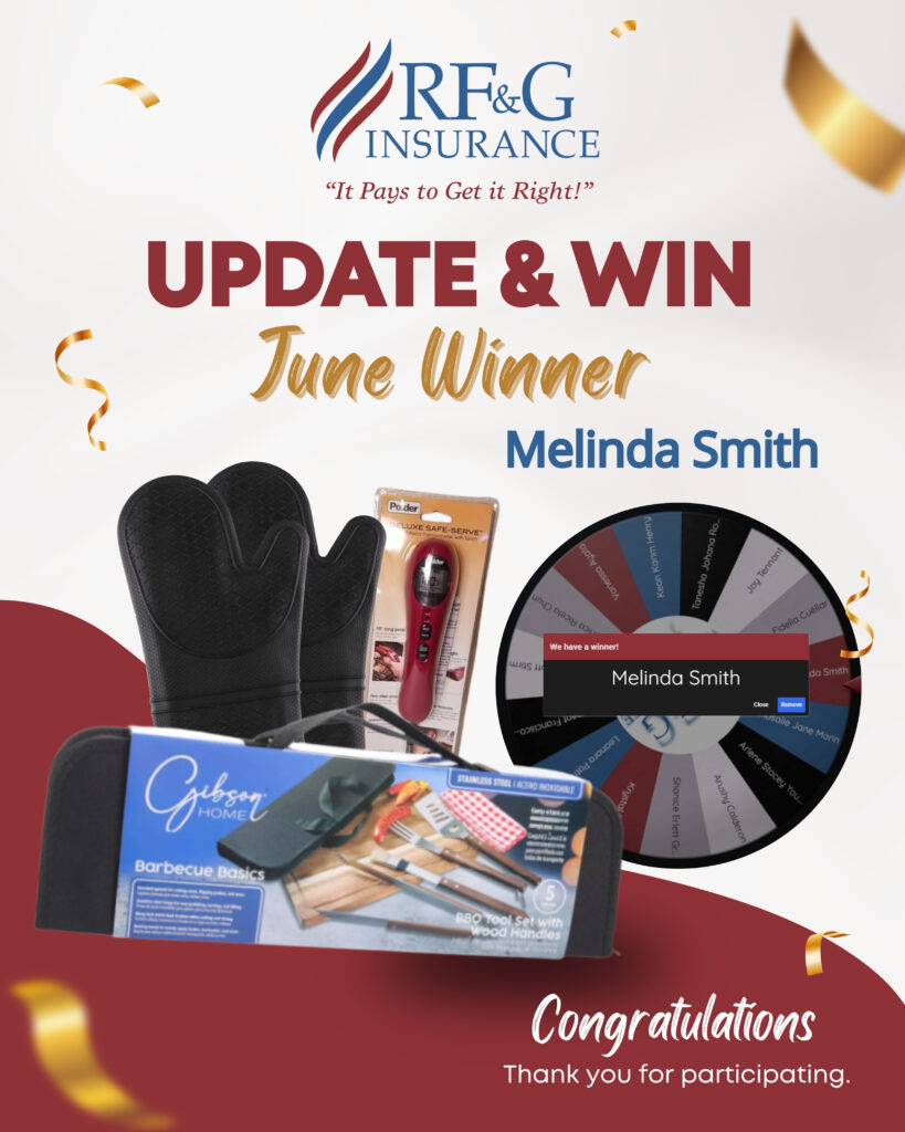 RF&G June winner